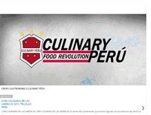 Tablet Screenshot of culinaryperu.blogspot.com