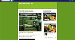 Desktop Screenshot of pimpmycontent.blogspot.com