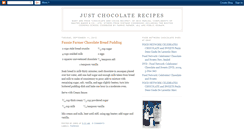 Desktop Screenshot of justchocolaterecipes.blogspot.com