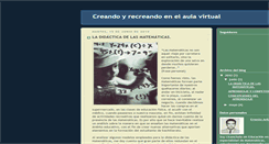 Desktop Screenshot of creandoyrecreandoenelaulavirtual.blogspot.com