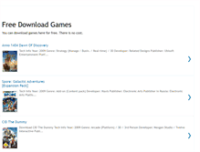 Tablet Screenshot of freedownloadgames99.blogspot.com