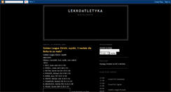 Desktop Screenshot of fani-lekkoatletyki.blogspot.com