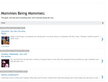 Tablet Screenshot of mommiesbeingmommies.blogspot.com