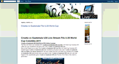 Desktop Screenshot of 4football-live-online.blogspot.com