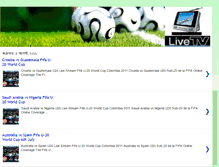 Tablet Screenshot of 4football-live-online.blogspot.com