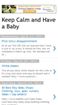 Mobile Screenshot of keepcalmandhaveababy.blogspot.com