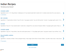 Tablet Screenshot of indian-no1-recipes.blogspot.com