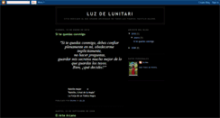 Desktop Screenshot of luzdelunitari.blogspot.com