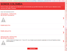 Tablet Screenshot of colombiaeducativa1.blogspot.com