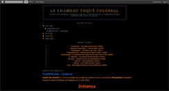 Desktop Screenshot of chameautoquecolossal.blogspot.com