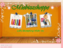 Tablet Screenshot of miebizzshoppe.blogspot.com