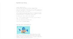 Desktop Screenshot of good-marketingblog.blogspot.com