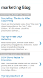 Mobile Screenshot of good-marketingblog.blogspot.com