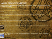 Tablet Screenshot of lalibreriadescompuesta.blogspot.com