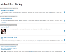 Tablet Screenshot of michaelrunsonveg.blogspot.com