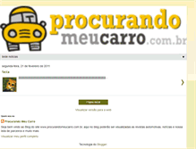 Tablet Screenshot of procurandomeucarro.blogspot.com