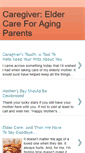 Mobile Screenshot of incareofparents.blogspot.com