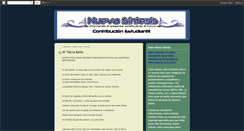 Desktop Screenshot of nuevasintesis09.blogspot.com