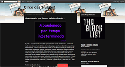 Desktop Screenshot of circodaspulgasduda.blogspot.com