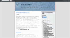 Desktop Screenshot of guideimmobilier.blogspot.com