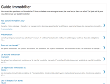 Tablet Screenshot of guideimmobilier.blogspot.com