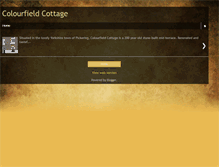 Tablet Screenshot of colourfieldcottage.blogspot.com