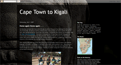 Desktop Screenshot of capetowntokigali.blogspot.com