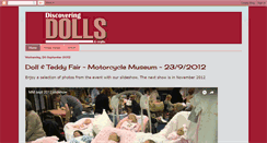 Desktop Screenshot of discoveringdolls.blogspot.com