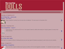 Tablet Screenshot of discoveringdolls.blogspot.com