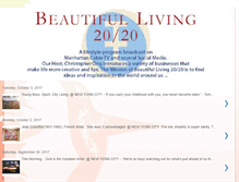 Tablet Screenshot of beautifulliving2020.blogspot.com