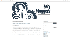 Desktop Screenshot of holybloggers.blogspot.com