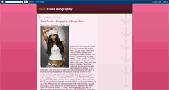 Desktop Screenshot of ciara-music.blogspot.com