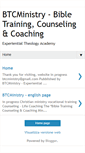 Mobile Screenshot of btcministry.blogspot.com