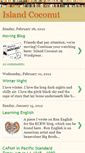 Mobile Screenshot of islandcoconut.blogspot.com