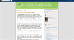 Desktop Screenshot of love-in-indianmetro.blogspot.com