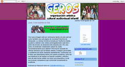 Desktop Screenshot of organizaciongeros.blogspot.com