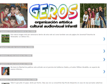 Tablet Screenshot of organizaciongeros.blogspot.com