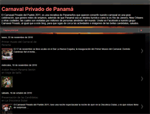 Tablet Screenshot of carnavalprivadopanama.blogspot.com