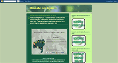 Desktop Screenshot of bioeste.blogspot.com