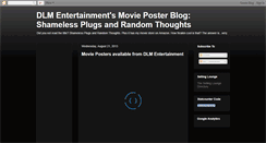 Desktop Screenshot of dlmentertainment.blogspot.com