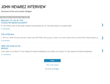 Tablet Screenshot of john-nevarez-interview.blogspot.com