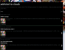 Tablet Screenshot of addictedtoclouds.blogspot.com