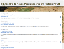 Tablet Screenshot of novospesquisadores2011.blogspot.com