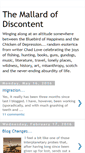 Mobile Screenshot of mallardofdiscontent.blogspot.com