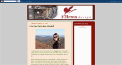 Desktop Screenshot of aherondesign.blogspot.com