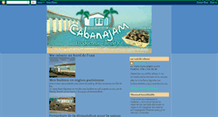 Desktop Screenshot of cabanajam.blogspot.com