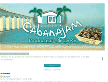 Tablet Screenshot of cabanajam.blogspot.com