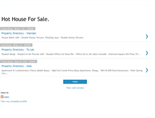 Tablet Screenshot of hothouse4sale.blogspot.com