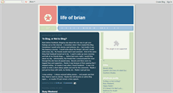 Desktop Screenshot of brianarcher.blogspot.com