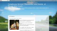 Desktop Screenshot of conseils-pour-femmes.blogspot.com